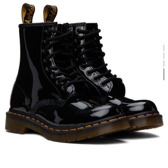 Dr. martens black patent leather boot (1460) - Picture 2 of 9